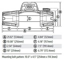 Warn VR EVO 12-s 5443kg IP68 wyciągarka