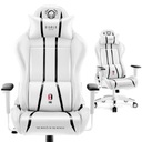 Игровое кресло Diablo X-One 2.0 Normal Size из экокожи: Белый и черный