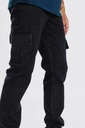 Boohooman Tall NG2 nwv čierne rovné džínsové nohavice W30 Veľkosť 30