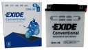 Аккумулятор Exide 12N5-3B 12В 5Ач 40А