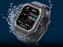 Rubicon zegarek męski Smartwatch E93 Kształt koperty prostokątna
