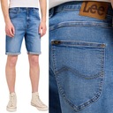 Lee 5 POCKET SHORT Carrier Blue KRÁTKE DETSKÉ TEPLÁKOVÉ KRAŤASY DŽÍNSOVÉ ŠORTKY DŽINS W38