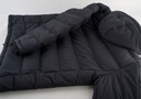 Pánska zimná teplá páperová bunda s medvedíkom s kapucňou čierna MP88 XXL Druh perový