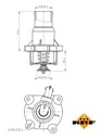 NRF 725030 TERMOSTAT, MATERIAL DE REFRIGERACIÓN 