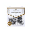 RZĘSY KĘPKI Easy Volume Fans 10D 0,07 - C, 10 mm WACHLARZYKI WONDER LASHES