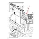 SERRURE COUVERCLES DE COFFRE COUVERCLES DE COFFRE VOLVO XC70 2000 2007 ORIGINAL 31440491photo 11