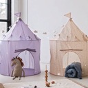 Detský stan 3 Sprouts Recycled - Purple Pink Druh domček
