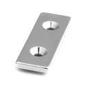 НЕОДИМОВЫЙ МАГНИТ 80х20х4 мм ДЛЯ ВИНТА