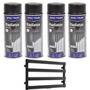 РАСПЫЛИТЕЛЬНАЯ КРАСКА ДЛЯ РАДИАТОРОВ, ЧЕРНАЯ МАТОВАЯ