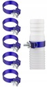 5x СОЕДИНИТЕЛЬ CLAMP CLAMP CLAMP ДЛЯ ШЛАНГА ДЛЯ БАССЕЙНА INTEX BESTWAY Ø 38 мм