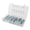 ГАЙКИ T ZE СТАЛІ WEGLOWEJ 80PCS WARSTWA OCYNKOWANA ODPORNY NA RDZE PRONGED TEE  (18283676385) фото min 11