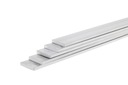 Алюминиевый плоский стержень 6060 T6 PA38 40x5mm x 0,5mb | 50 см