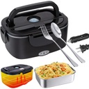 ЛАНЧ-БОКС С ЭЛЕКТРИЧЕСКИМ ПОДОГРЕВОМ 1500МЛ 60ВТ НЕРЖАВЕЮЩАЯ СТАЛЬ ПРОЧНОСТЬ