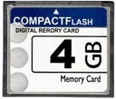 КАРТА ПАМЯТИ COMPACT FLASH CF 4 ГБ COMPACTFLASH