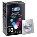 DUREX Mutual Pleasure Rebrované kondómy a výstupky 16 ks DLHŠIE SEX Lekárska zložka Áno