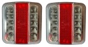 БАЛКА SWIATEL, ЗАДНЯ БАЛКА БАМПЕР DO ПРИЦЕПА ФАРИ LED (СВІТЛОДІОД) ДОВЖИНА L1250  (15440934031) фото min 7
