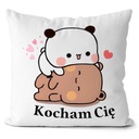 ПОДАРОЧНАЯ ПОДУШКА BUBU AND DUDU JASIEK TEDDY BEAR ДЛЯ ДЕТЕЙ НА ДЕНЬ ВАЛЕНТИНА 40х40см