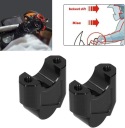 АДАПТЕР PODWYZSZENIE КЕРМА BENELLI TRK502 502X 502C 28 MM ЧОРНИЙ  (18878396237) фото min 6