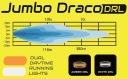 ГАЛОГЕН ФАРА ПОТОКОВИЙ DALEKOSIEZNY SKYLED (СВІТЛОДІОД) JUMBO DRACO ХОДОВІ ВОГНІ ДХВ 80W ПОВНИЙ LED (СВІТЛОДІОД)  фото 11