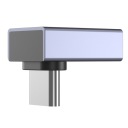 Адаптер Unitek USB-C на USB-C, угловой, 40 Гбит/с, 240 Вт