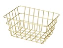 КОРЗИНКА ДЛЯ КОСМЕТИКИ VIANA GOLD 25x18 WENKO