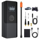 ЭЛЕКТРИЧЕСКИЙ НАСОС АВТОКОМПРЕССОР АККУМУЛЯТОР СВЕТОДИОДНЫЙ ЖК-дисплей