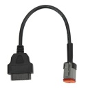 ADAPTER DIAGNOSTIC MOTORCYCLE 6-PIN OBD2 - ECONOMY FUEL FOR BEZPIECZNEJ RIDING  photo 6