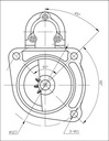 ŠTARTÉR 861038 PRESTOLITE ELECTRIC Stav balenia originálne