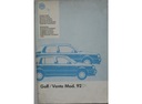 Каталог запчастей VW Golf III VW Vento Repair 1992 г.