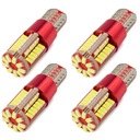 4 лампы 57 светодиодов W5W SMD T10 CANBUS CAN BUS