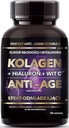 Intenson Anti-Age Kolagén + Kyselina hyalurónová + Vitamín C 180 tabliet Stav balenia originálne