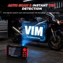 SKANER МОТОЦИКЛЕТНИЙ M7 ДІАГНОСТИЧНИЙ OBD2 ABS 100+ ФУНКЦІЇ DETEKCJA VIN  (18890402318) фото min 6