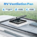 36*35.5*15 ВЕНТИЛЯТОР WENTYLACYJNY RV, ВЕНТИЛЯТОР НА ДАХ RV 30M³/MIN  (17840374026) фото min 12