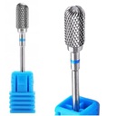 ТВЕРДОСПЛАВНАЯ ФРЕЗА ИЗ ЦЕНТРИРОВАННОГО ТВЕРДОСПЛАВНОГО КАРБИДА, ЦИЛИНДР УЗКИЙ, СРЕДНИЙ, СИНИЙ