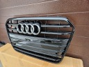 CALANDRE GRILLE NOIR BRILLANT AUDI A6 S6 C7 AVEC PAQUET 2011-2015R. ENSEMBLEphoto 13