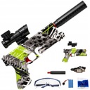 АВТОМАТИЧЕСКИЙ ГЕЛЕВЫЙ ПИСТОЛЕТ GLOCK С ГЛУШИТЕЛЕМ