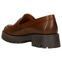 Туфли женские, мокасины светло-коричневые на светлой подошве, Wojas размер 38.