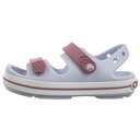 Topánky Sandále pre deti Crocs Crocband Cruiser Sandal Sivé Dĺžka vnútornej vložky 17.5 cm