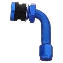 GIETY BLUE PIN VALVE ZE FOOT ALUMINUM DO SUBSTITUTIONS TIRE BICYCLE  photo 5