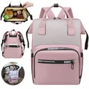 СУМКА ДЛЯ КОЛЯСКИ, РЮКЗАК-ОРГАНИЗАТОР ДЛЯ МАМА, ПАПА 3в1