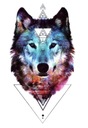 Моющиеся прочные временные средства Wolf TATTOO с Wolf Pack M112