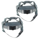 2 SZT. WYTRZYMALE, ODDYCHAJACE LINERS DO HELMET BUDOWLANEGO GRAY COLOR ACCESSORY DO KASKOW  photo 8
