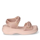 Pohodlné Dámske Sandále Azaleia Ružová Hrubá Podrážka Na Rzep 35-36 Pohlavie Výrobok pre ženy