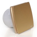 LFS150-QZH - Вентилятор для ванной комнаты Gold (гигростат) 150 мм