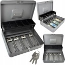 МЕТАЛЛИЧЕСКАЯ КАССЕТА ДЛЯ ДЕНЕЖНЫХ БАНКНОТ С ЗАЖИМОМ ДЛЯ БАНКНОТ, БОЛЬШАЯ XXL