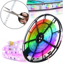 МНОГОЦВЕТНАЯ ЛЕНТА RGB СВЕТОДИОДНАЯ ЛЕНТА ЦВЕТА САМОКЛЕЯЩАЯСЯ ДЛЯ ОБРЕЗКИ 3м
