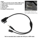 КАБЕЛЬ LADUJACY 3.5 MM AUX 12 CM ПІДХОДИТЬ DO БЕНЗИН S SL CLS Z INTERFEJSEM MMI  фото 6
