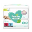 PAMPERS SENSITIVE WIPES ВЛАЖНЫЕ САЛФЕТКИ 6х52=312ШТ.