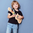 CLASSIC WORLD Drevená elektrická gitara Svietiaca pre deti Pohlavie chlapci dievčatá