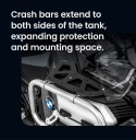 LOBOO CRASH BAR ВЕРХНІЙ DO BMW R1300GS ADVENTURE (2024-) ЧОРНИЙ  (18878005493) фото min 12